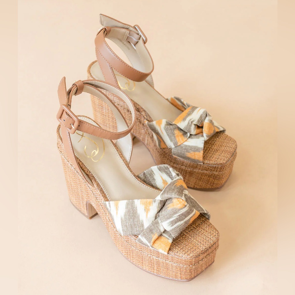 Raffia Platforms 8